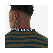 Converse Striped Oversized Tee Surplus Olive Multi 10017912 331