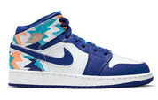 Air Jordan 1 Mid GS 'Geometric Pint' 555112-105