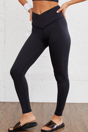 Wide Waistband Slim Fit Sports Pants