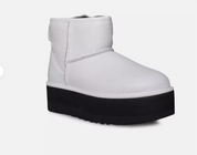 UGG Women's Classic Mini Platform Boot White 1130611