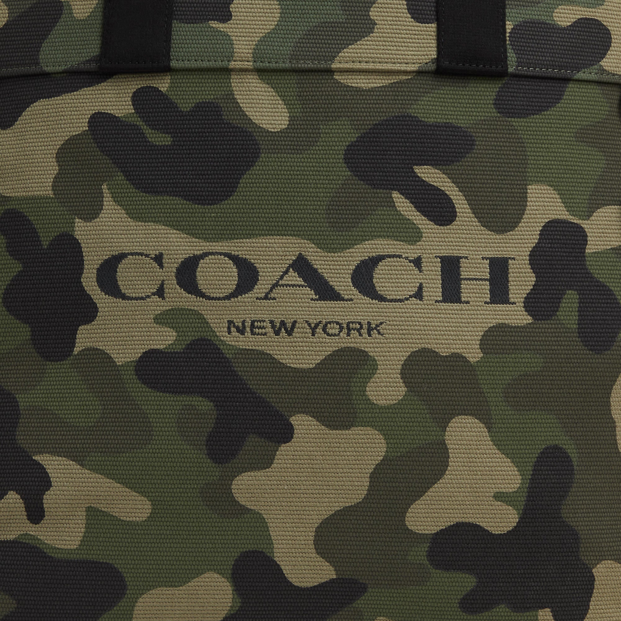 Coach Outlet Tote 38 With Camo Print