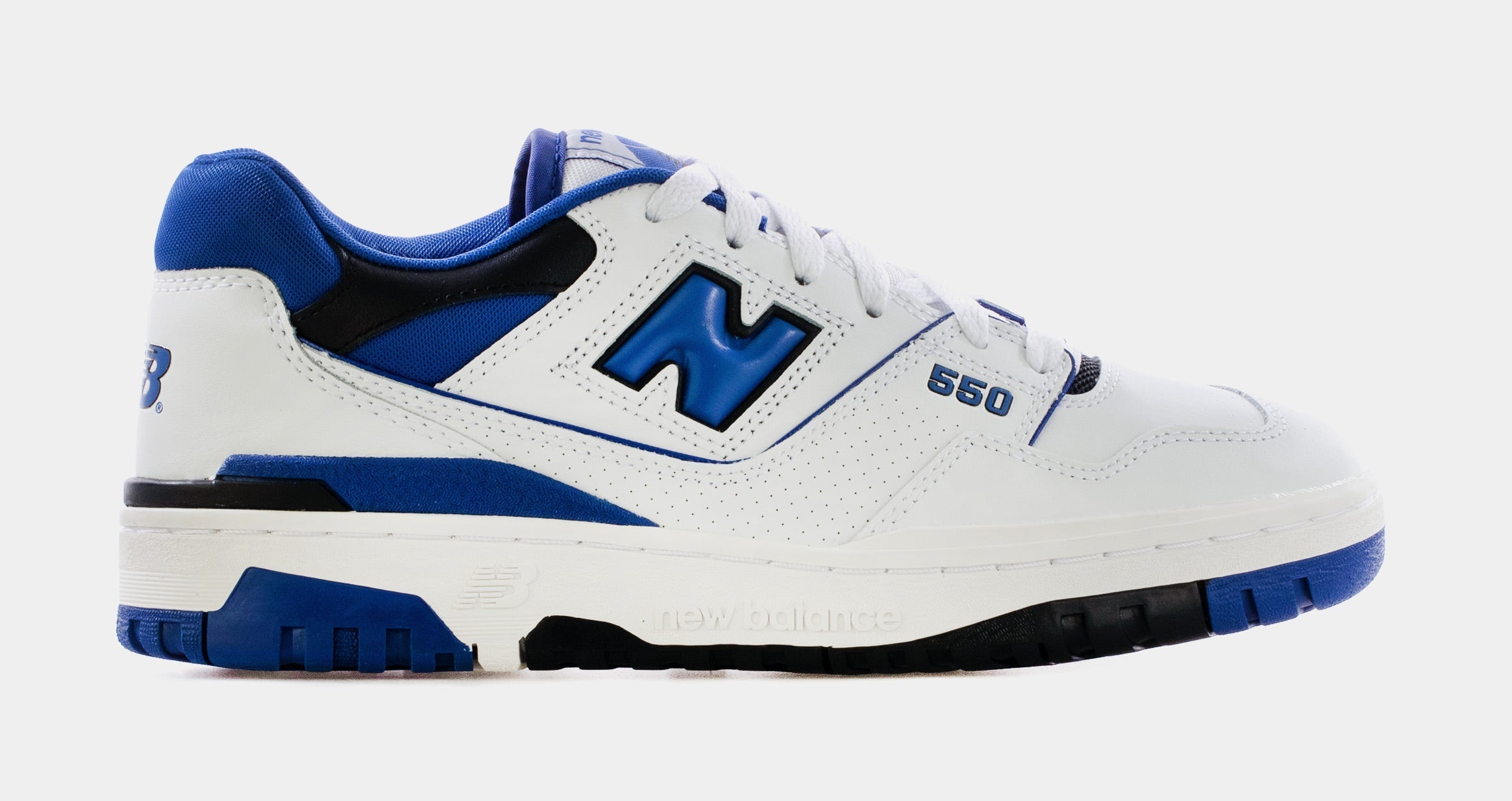 550 Mens Lifestyle Shoes (White/Blue) Free Shipping