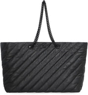 Balenciaga Carry All Crush Leather Tote