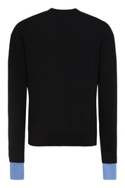 Off-White Knit Wool Pullover