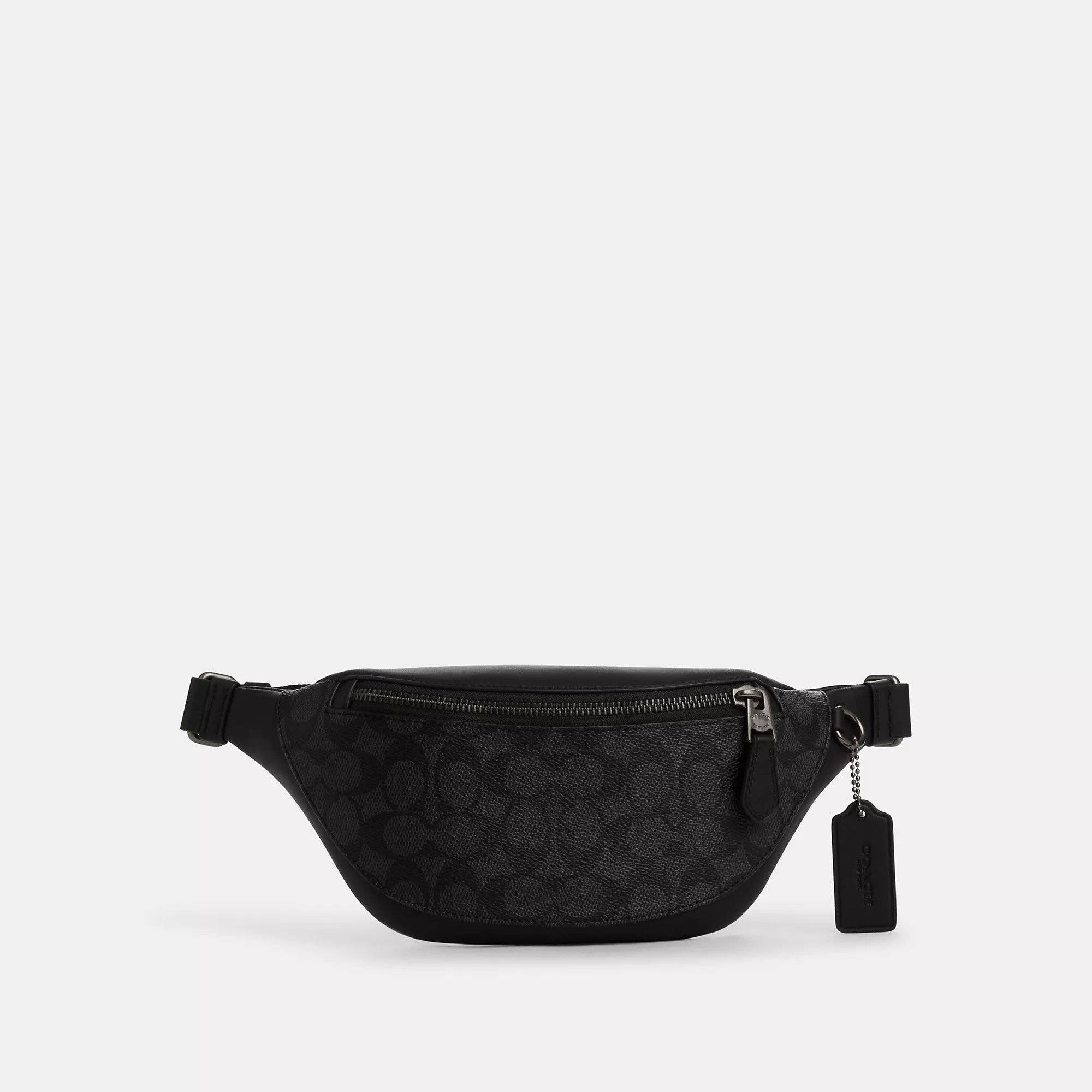 Coach Outlet Warren Mini Belt Bag In Signature Canvas