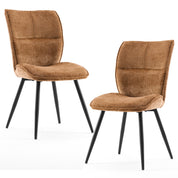 YOUNIKE Upholstered Dining Chairs Tufted Kitchen Chairs