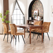 YOUNIKE Upholstered Dining Chairs Tufted Kitchen Chairs