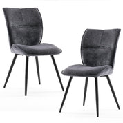 YOUNIKE Upholstered Dining Chairs Tufted Kitchen Chairs