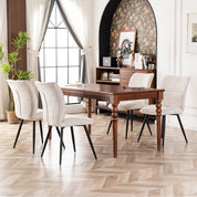 YOUNIKE Upholstered Dining Chairs Tufted Kitchen Chairs