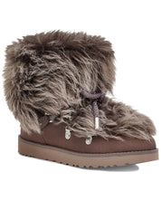 UGG Classic Posh Mini Fur Suede Classic Boot