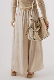 Tied Wide Leg Pants