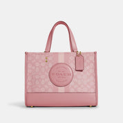 Coach Outlet Dempsey Carryall In Signature Jacquard With Stripe And Coach Patch