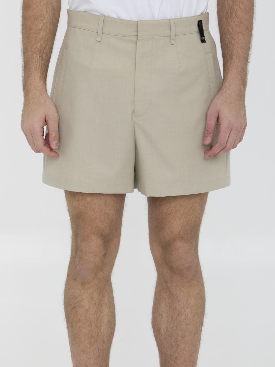 Wool Bermuda Shorts