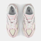 9060 Grade School Running Shoes (Pink/White)