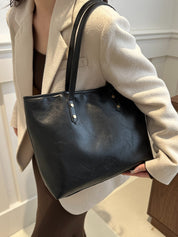 PU Leather Medium Shoulder Bag