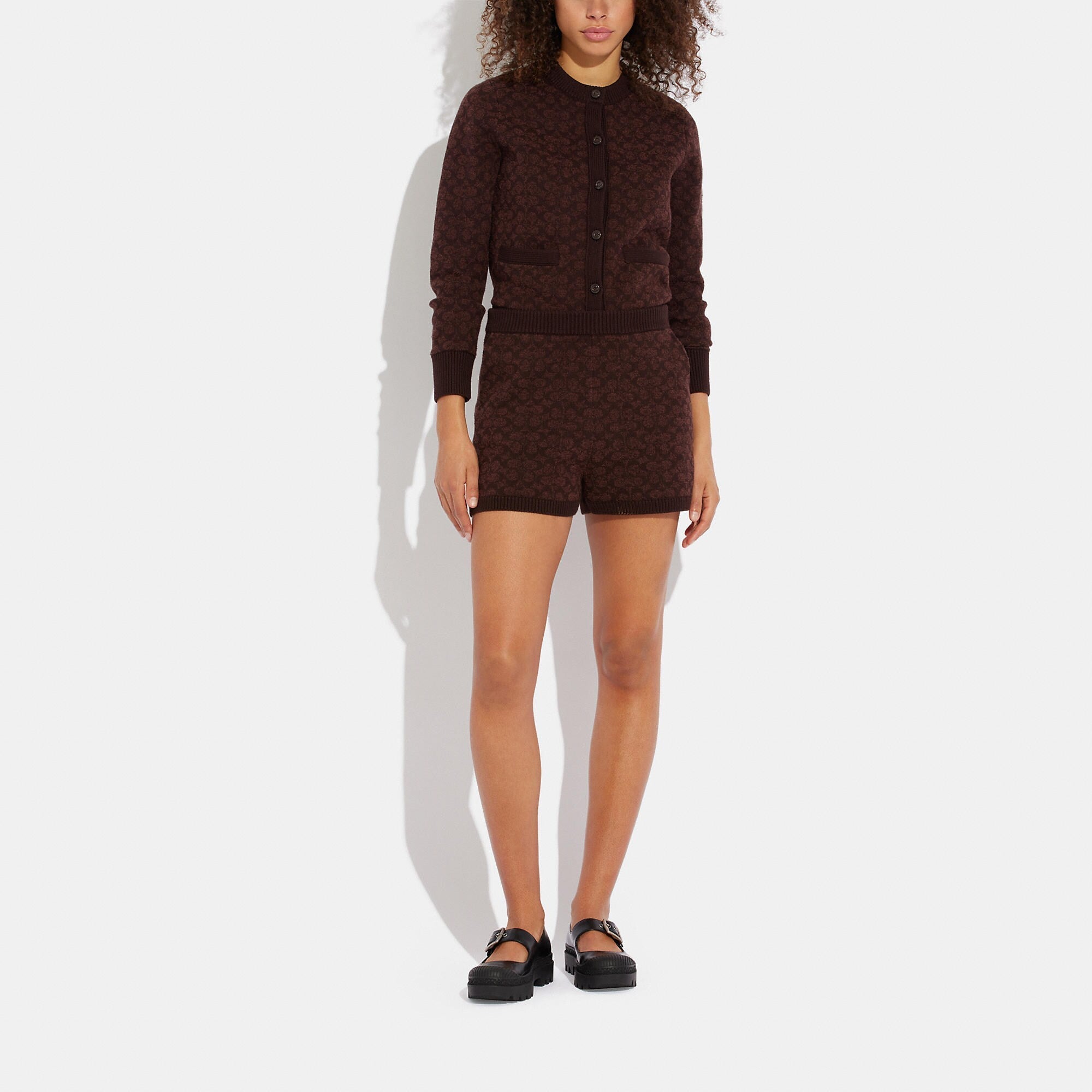 Coach Outlet Signature Knit Set Shorts