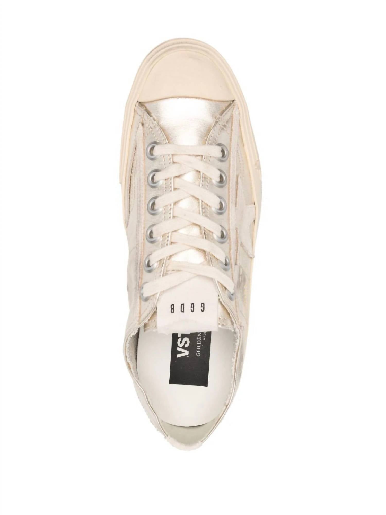 Women's V-Star Sneakers In Platinum/seed Pearl