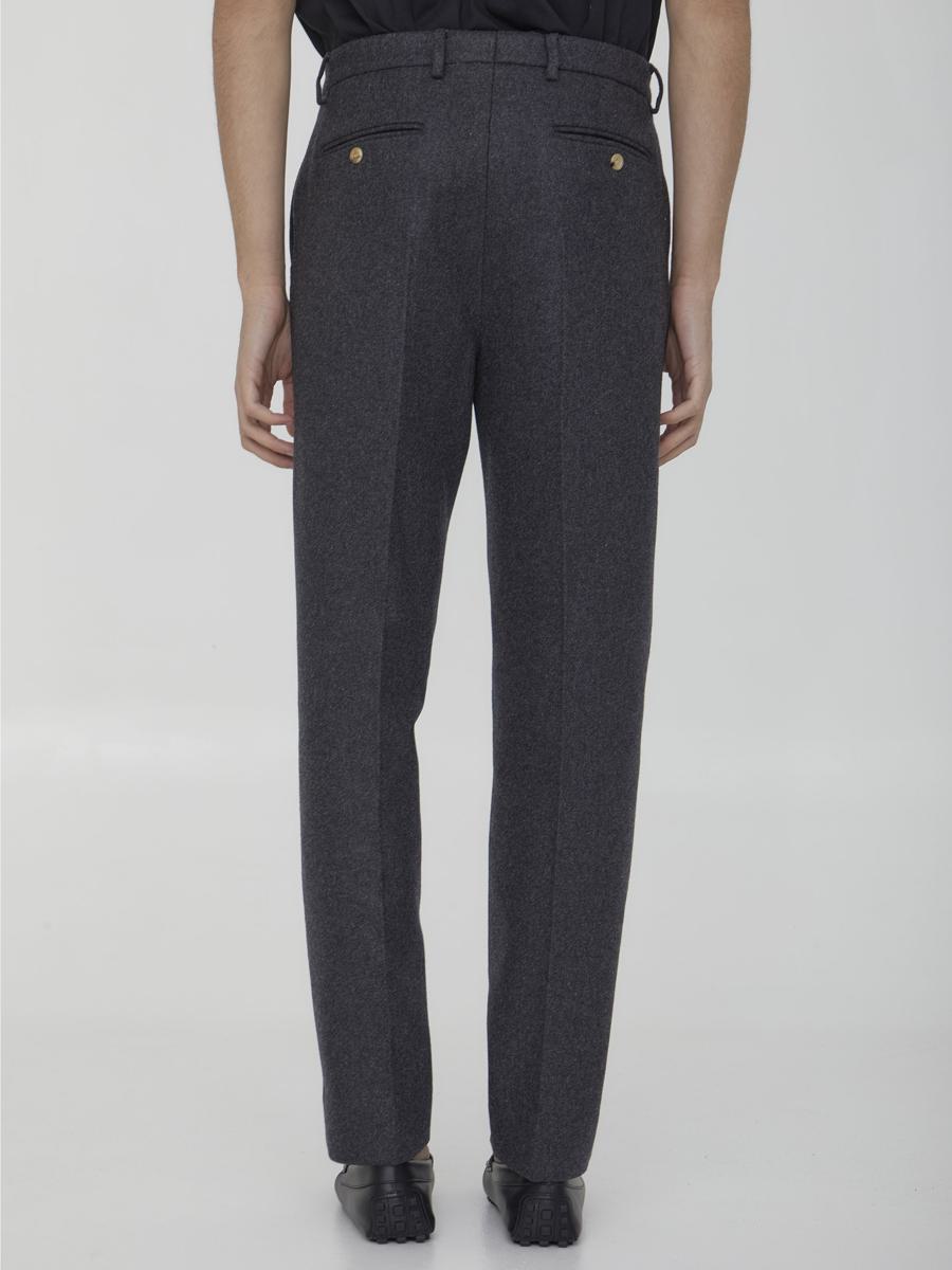 Wool And Cashmere Trousers