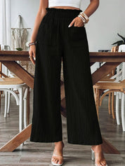 Frill Wide Leg Pants