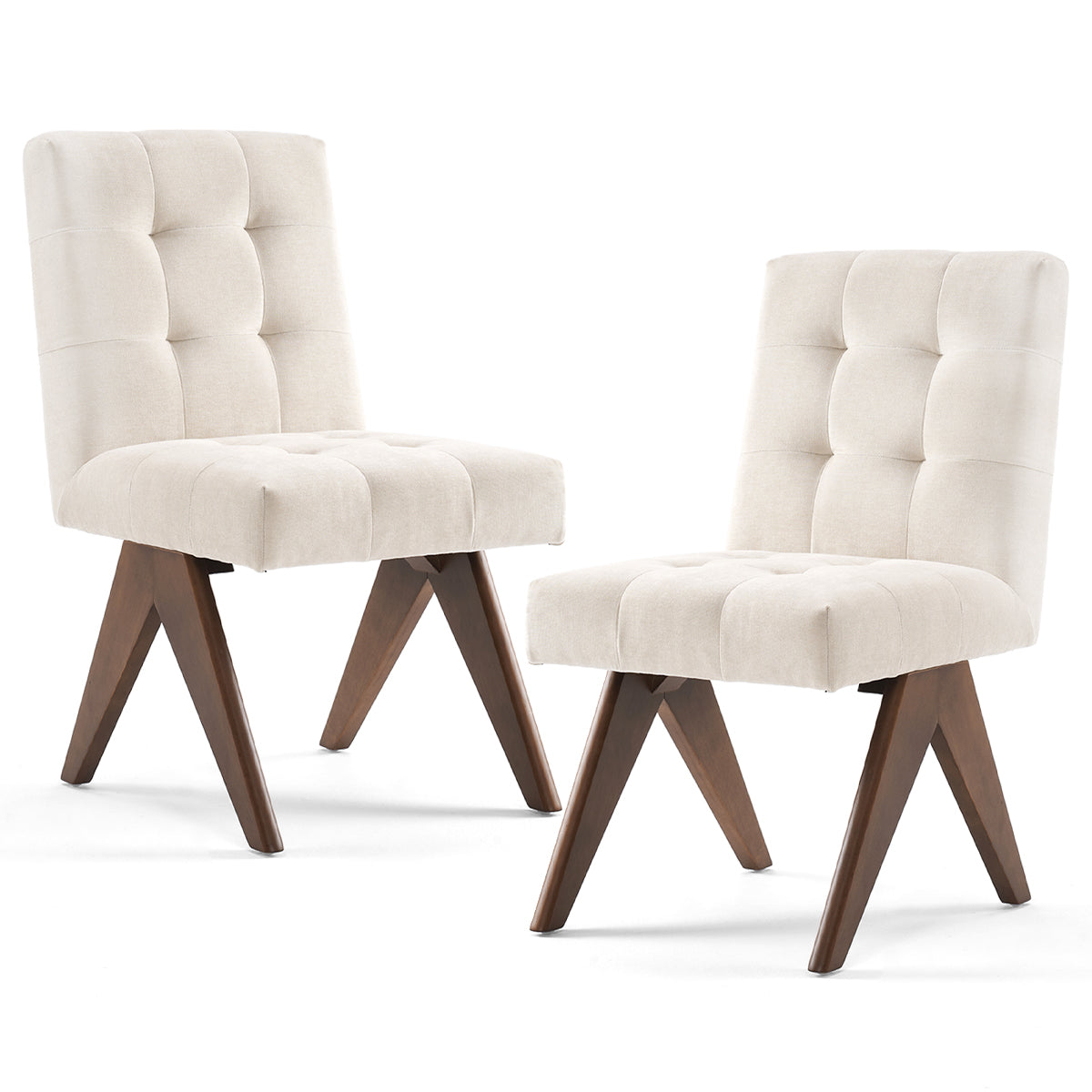 YOUNIKE Dining Chairs Upholstered Accent Chair Set of 2