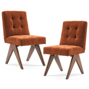 YOUNIKE Dining Chairs Upholstered Accent Chair Set of 2