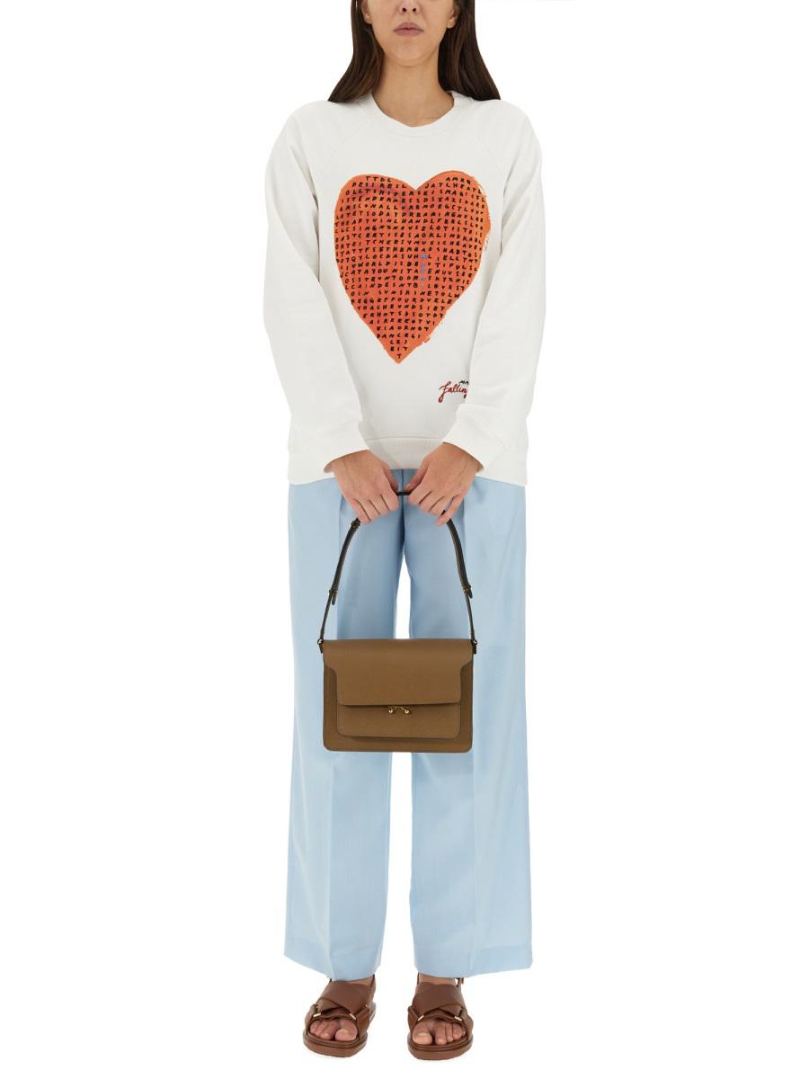 Marni Heart Crucipuzzle Sweatshirt