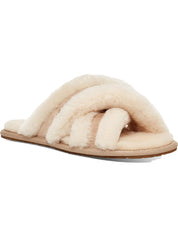 Scuffita Womens Shearling Cozy Slide Slippers