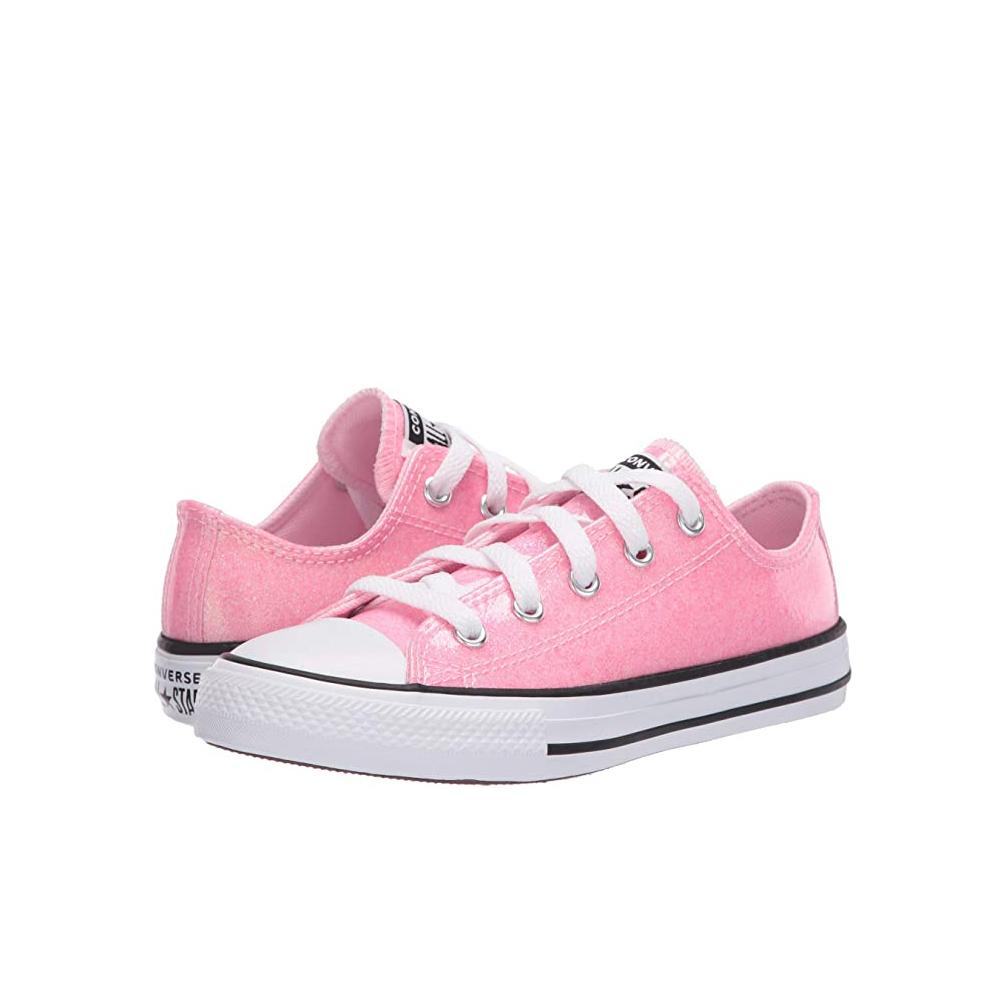 Converse Junior Glitter  CTAS Ox Cherry Blossom/Black/White 666895C