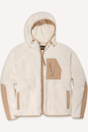 Ruthie Uggfluff Zip Hoodie In Nimbus Driftwood