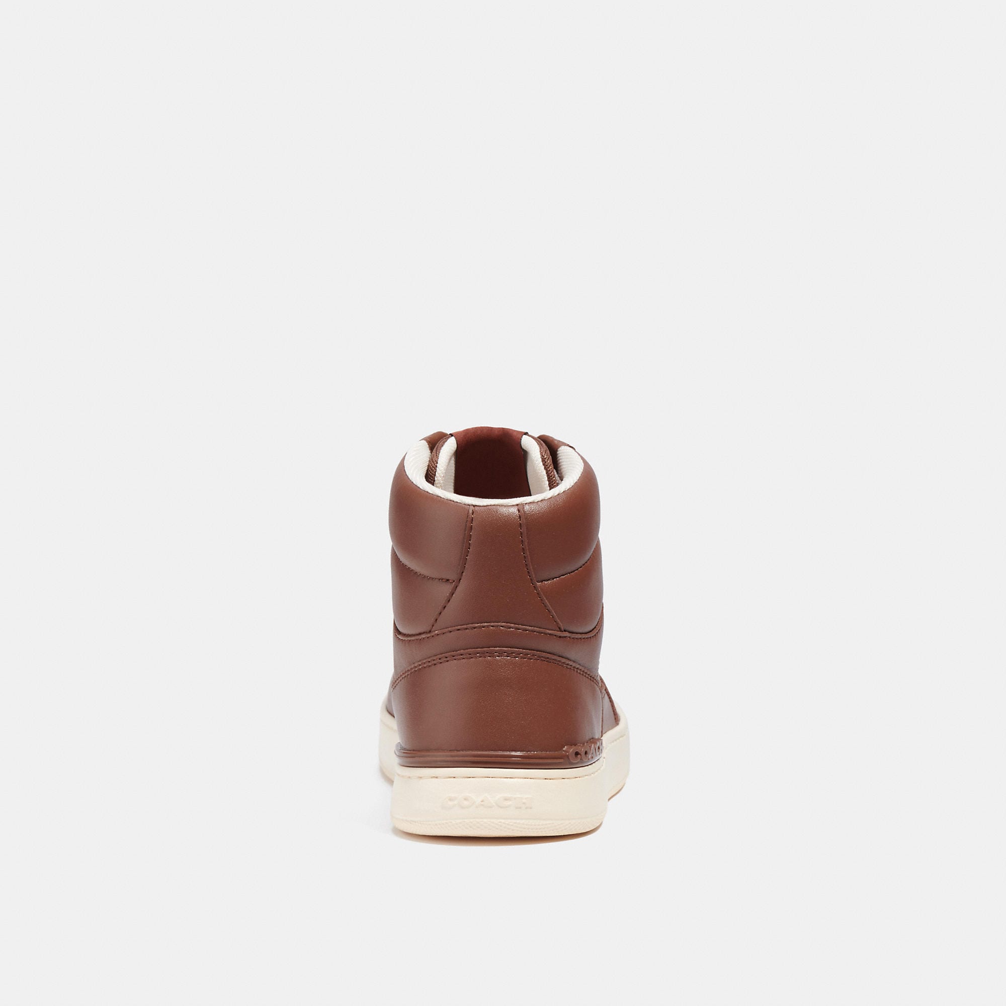 Coach Outlet Clip Court High Top Sneaker In Signature Canvas