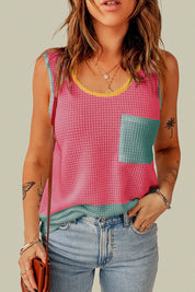 Scoop Neck Wide Strap Tank