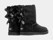 Classic Bailey Bow 2 Grade School Boots (Black)