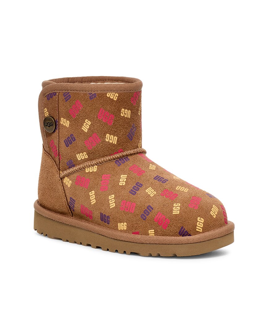 UGG Jona Confetti Logo Suede Boot