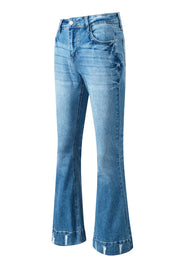 Cat's Whisker Bootcut Jeans with Pockets