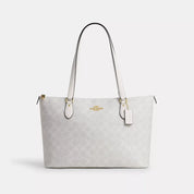 Coach Outlet Gallery Tote In Signature Canvas