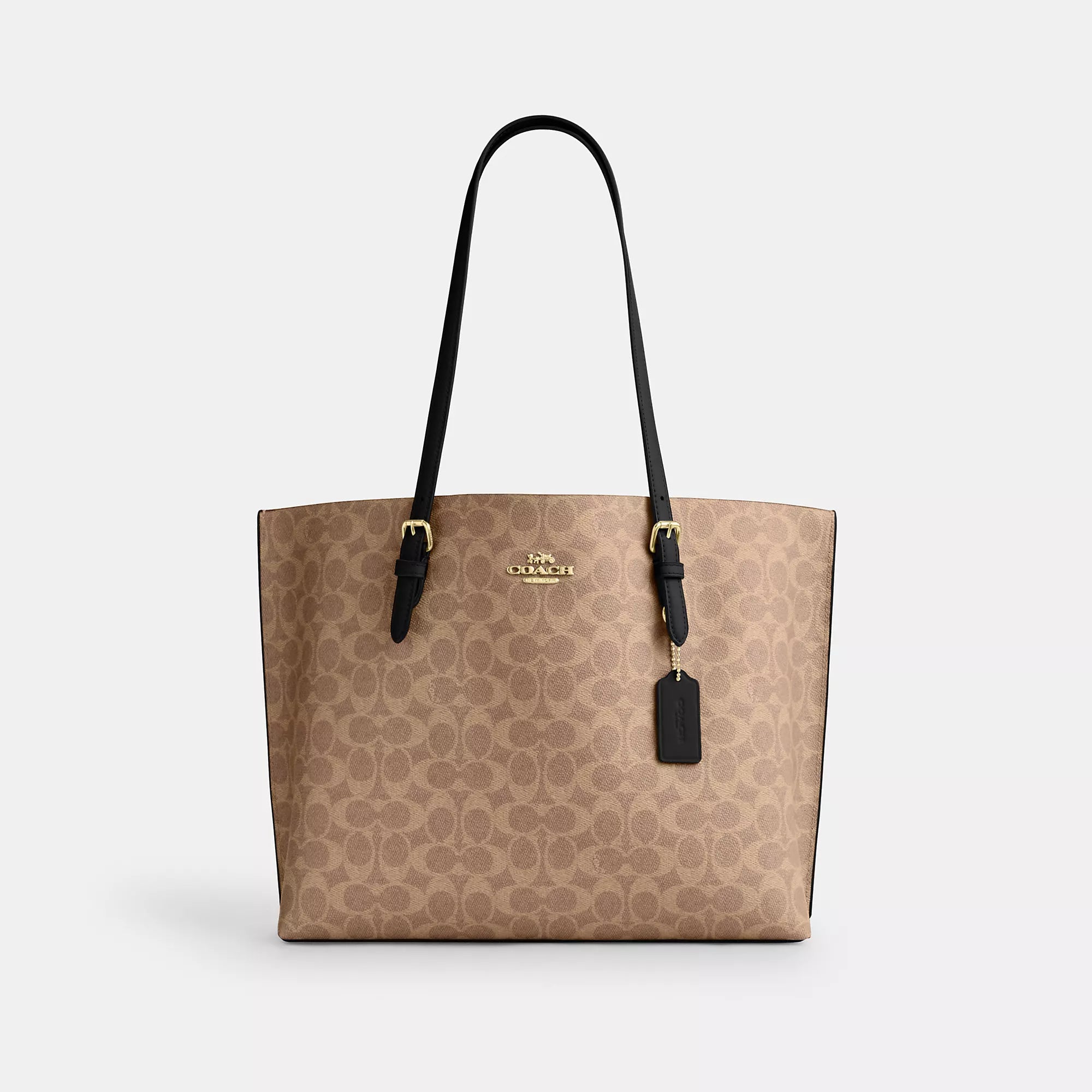 Coach Outlet Mollie Tote Bag In Signature Canvas