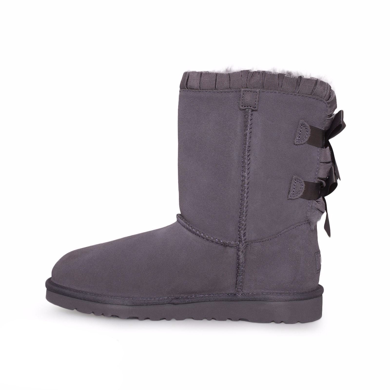 UGG Bailey Bow Ruffles Nightfall Boots