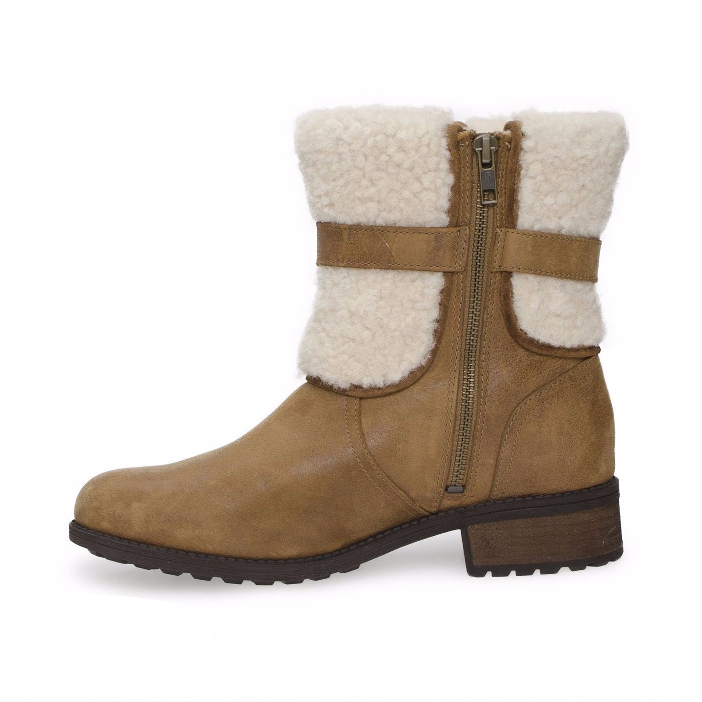 UGG Blayre II Leather Chestnut Boots