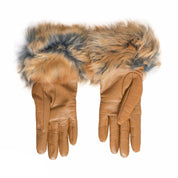 UGG Three Point Long Chestnut Gloves