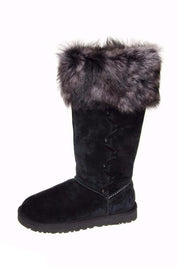 UGG ROSANA BLACK BOOTS