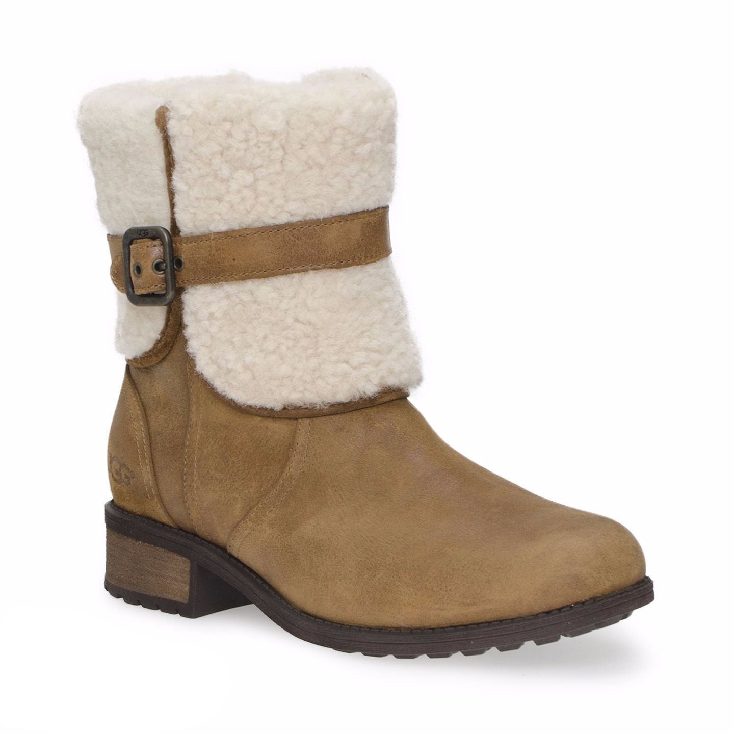 UGG Blayre II Leather Chestnut Boots