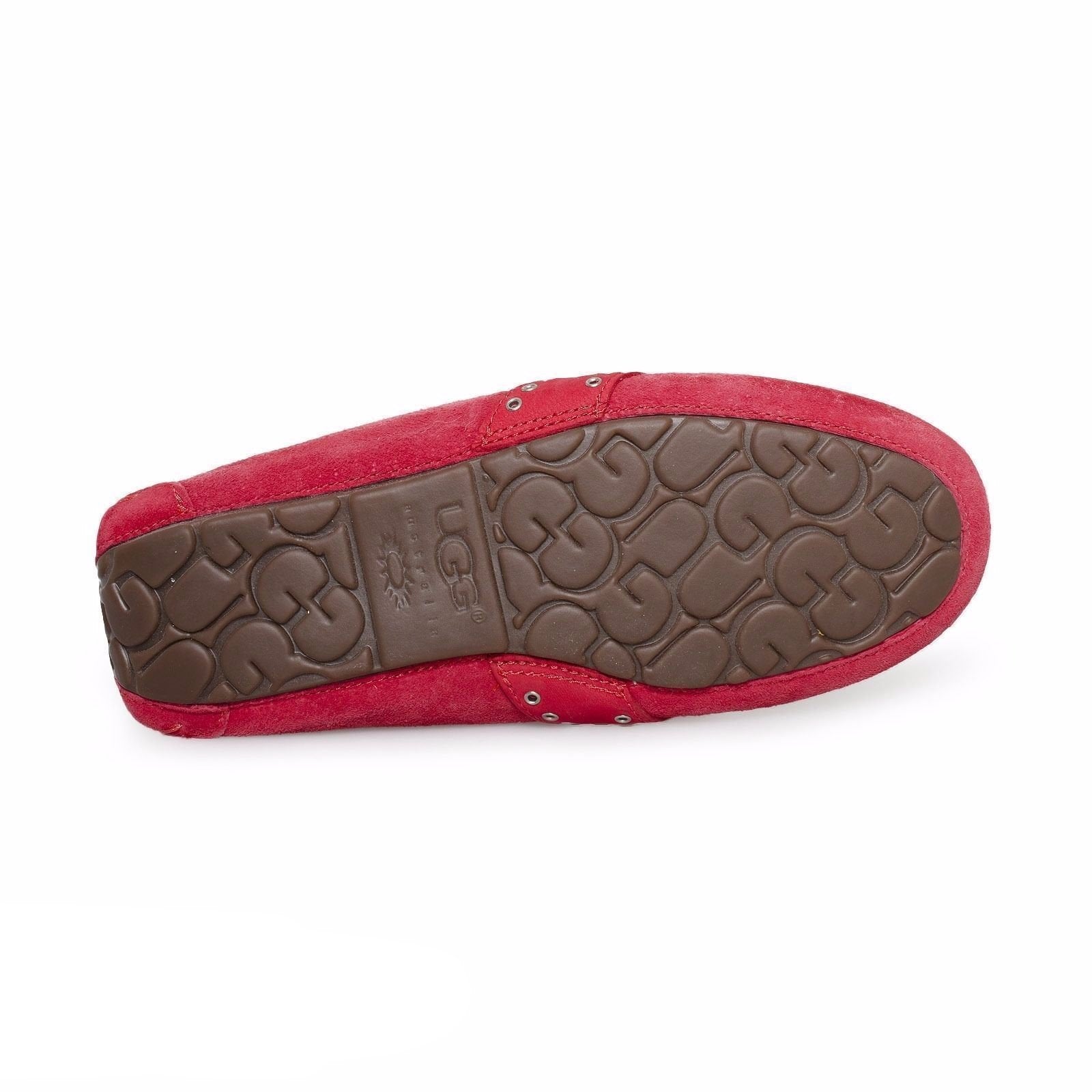 UGG Poler Lipstick Red Slippers