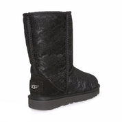 UGG Classic Short Antoinette Black Boots