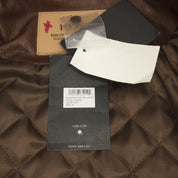 UGG Aviator Leather Jacket Espresso