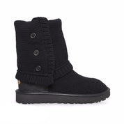 UGG Classic Cardy Cashmere Black Boots