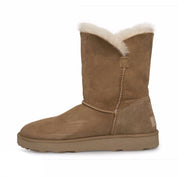 UGG Classic Cuff Short Chestnut Boots