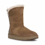 UGG Classic Cuff Short Chestnut Boots