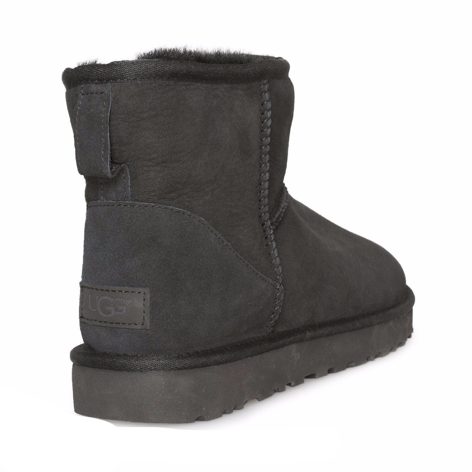 UGG Classic Mini II Black Boots - Women's