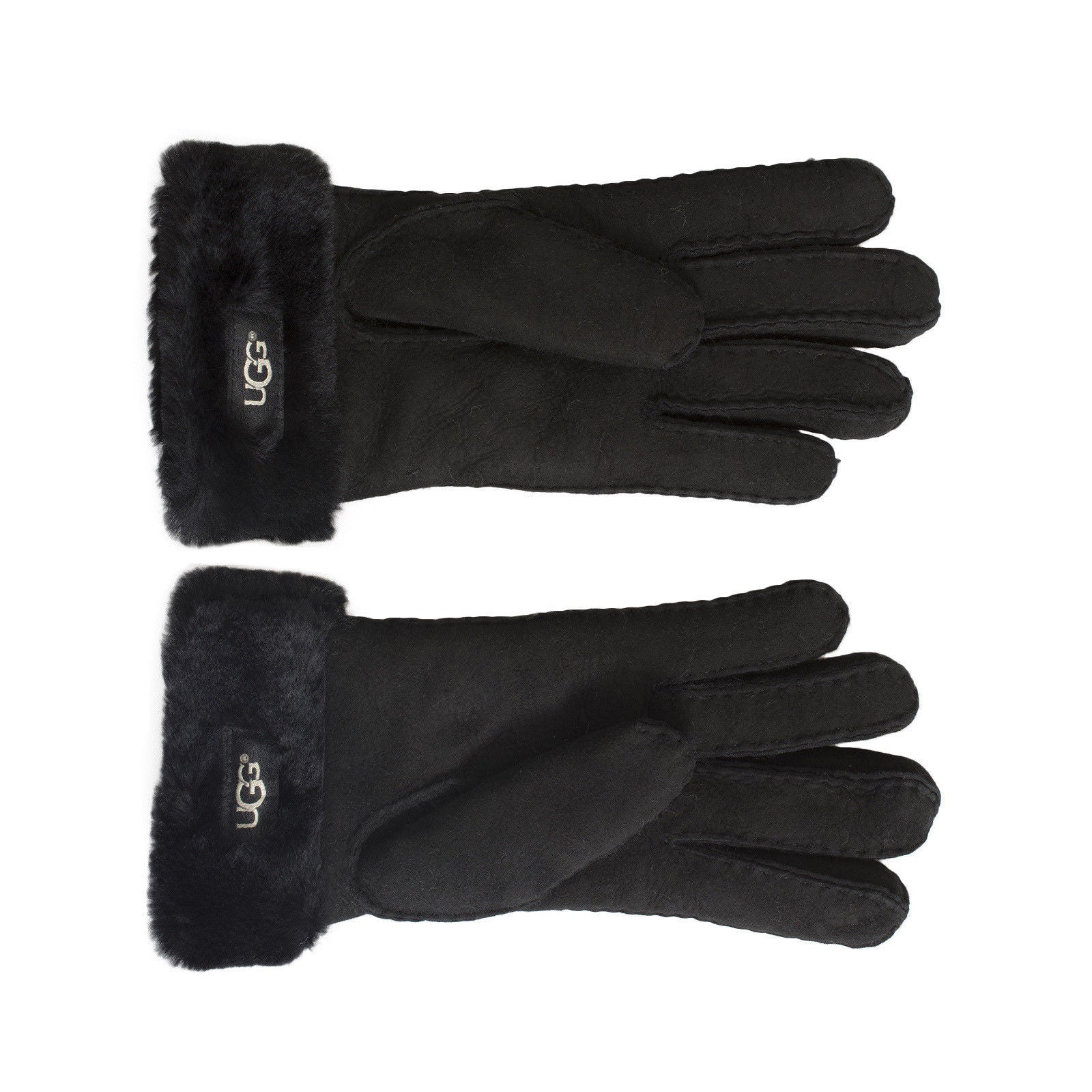 UGG Lace Up Glove Black