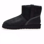 UGG Classic Mini Stitch Black Boots